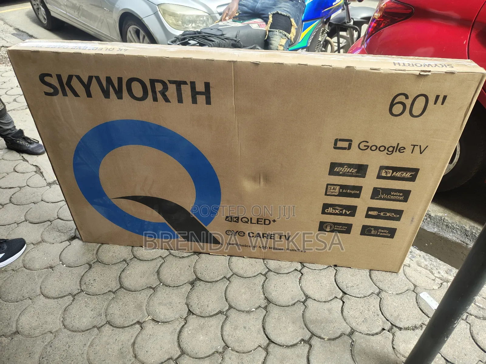 Skyworth 60 “ 60q6500h (New2025)Qled Google Smart Tv