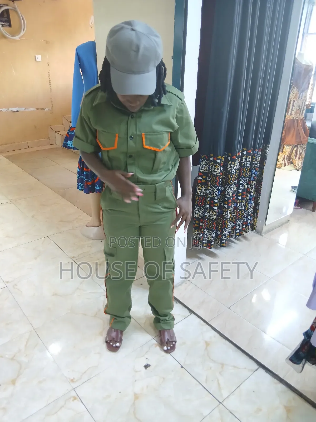 Juggle Green Security Shirt and Trousers