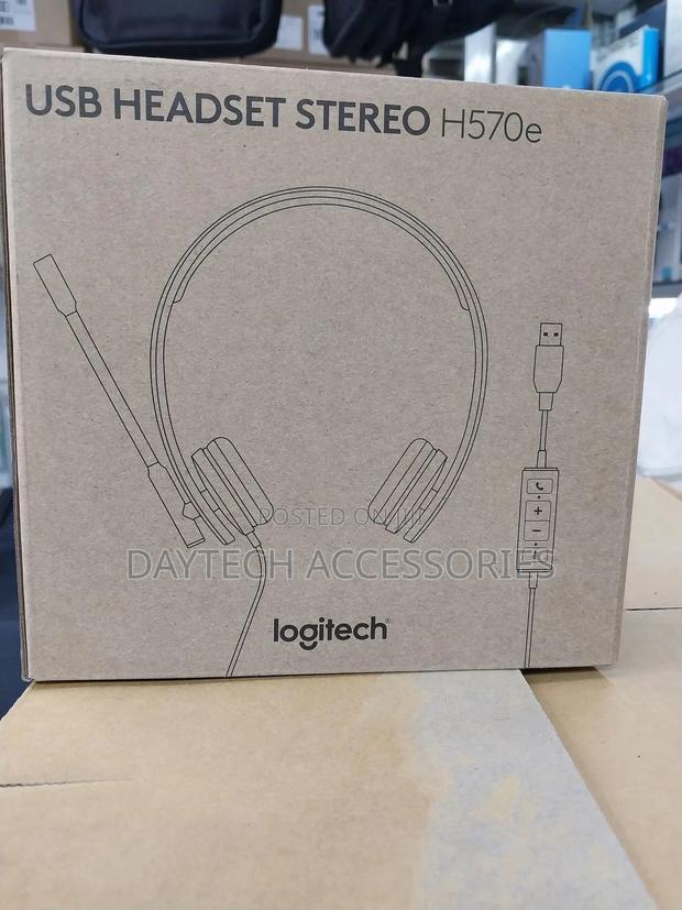 The Logitech Usb Headset Stereo H570e. - thumbnail 2