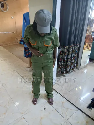 Orange Piped Security Uniform