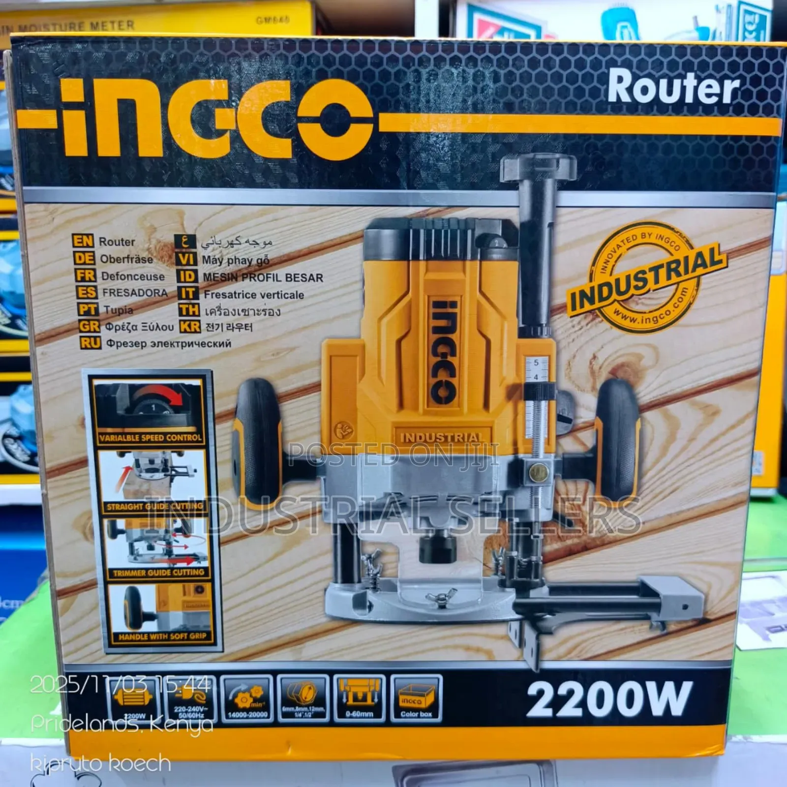 Durable Ingco Wood Router