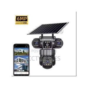 Affordable Triple-Lens 4g Solar-Powered PTZ Security Camera - thumbnail 2
