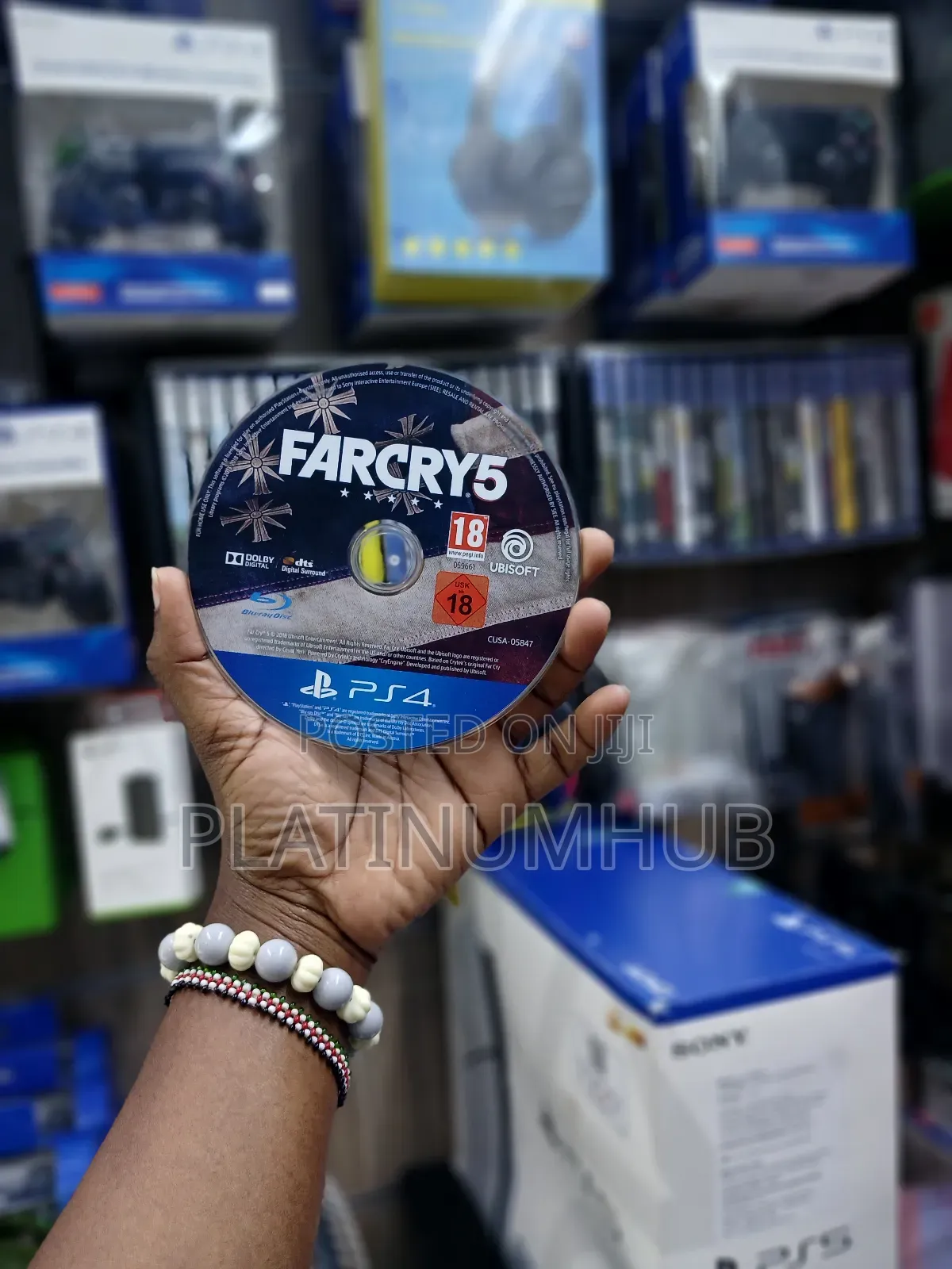 Sony Ubisoft-Farcry 5used Ps4 Video Game