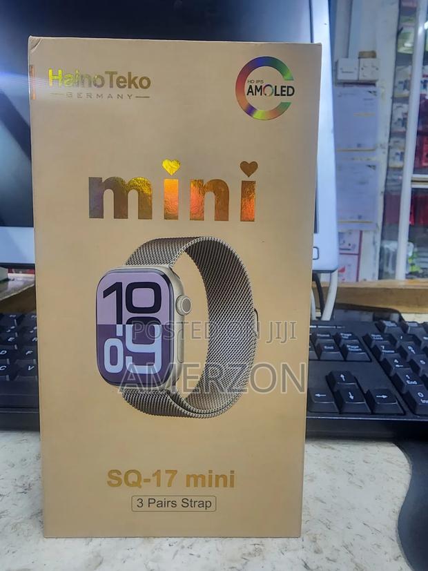 Haino Teko Sq17 Smart Watch With Amoled Display 3 Pair Straps - main view
