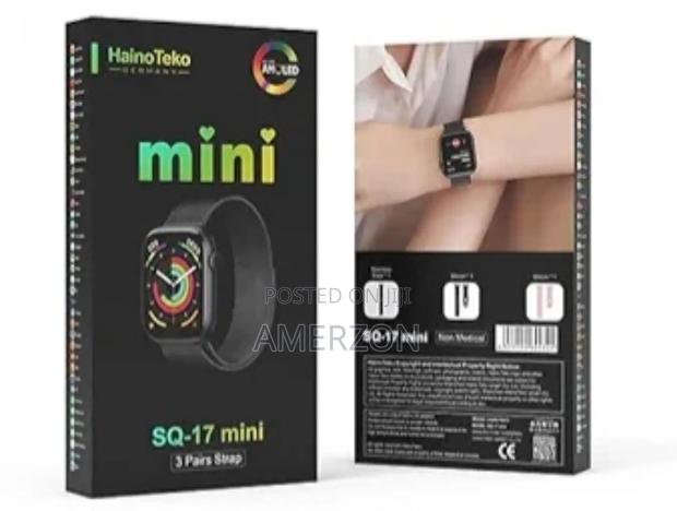 Haino Teko Sq17 Smart Watch With Amoled Display 3 Pair Straps - thumbnail 3