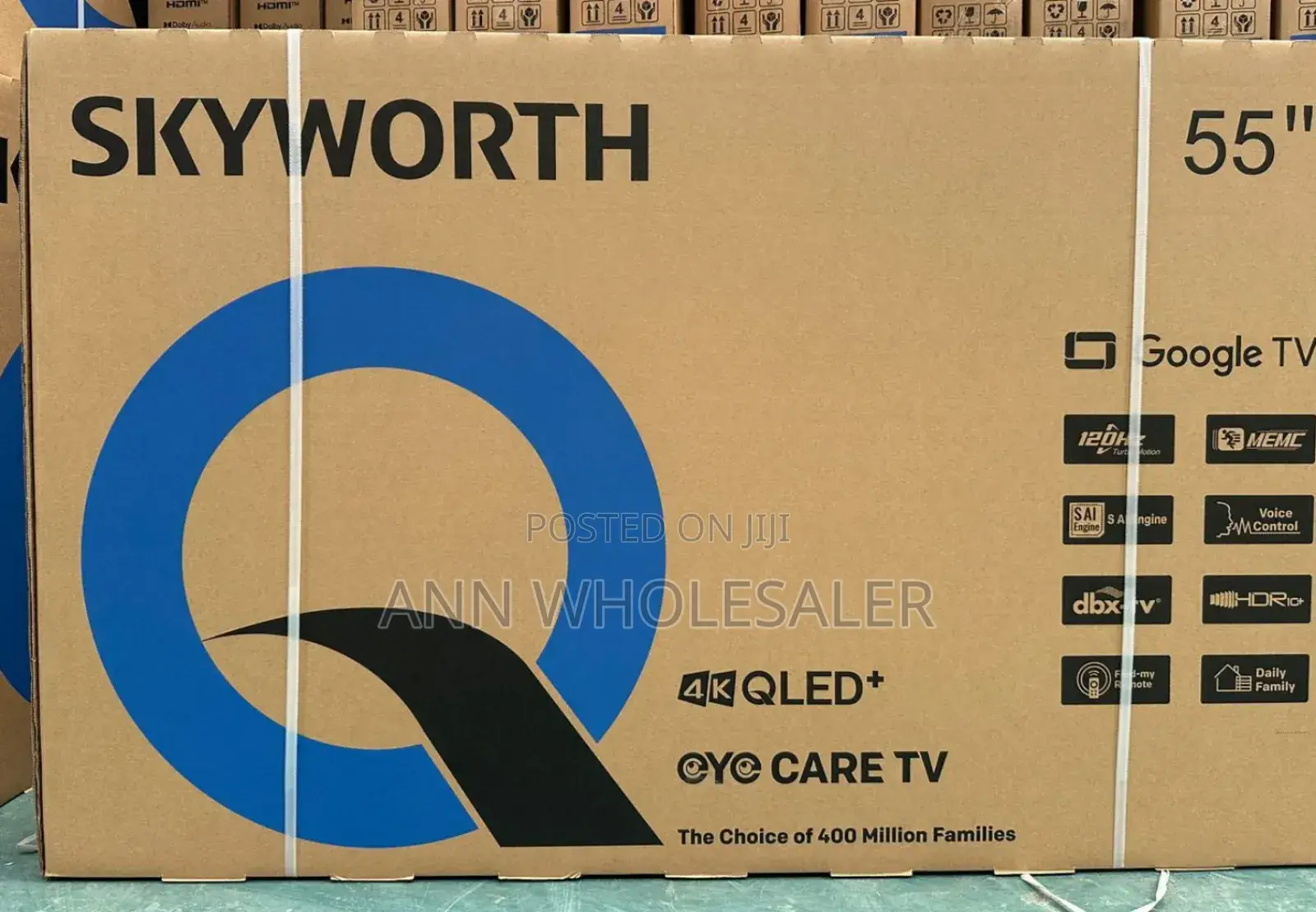 55 Inches Skyworth 4k Qled Tv New Version