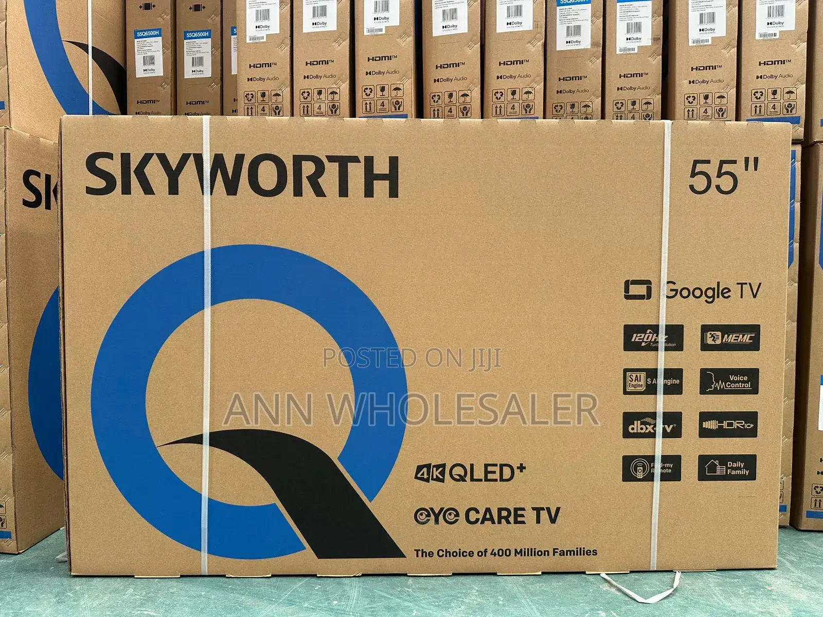55 Inches Skyworth 4k Qled Tv New Version