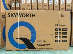 55 Inches Skyworth 4k Qled Tv New Version