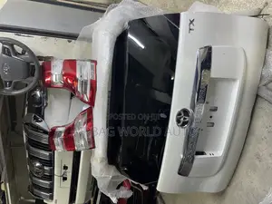 Prado 150 Tail Gate White in Colour