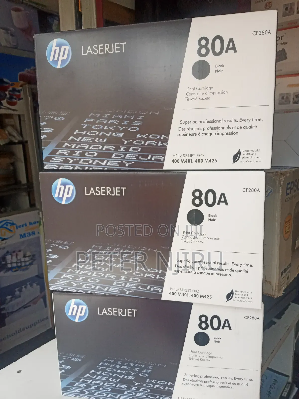 Hp 80 A Black Laserjet Tonner Catridges