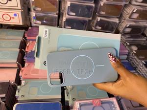 Cyan iPhone 11 Pro Max Liquid Tpu Silicone Gradient Magsafe Phone Case - thumbnail 2