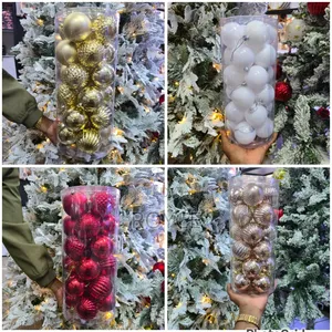 24pc Christmas Decor Ball Set