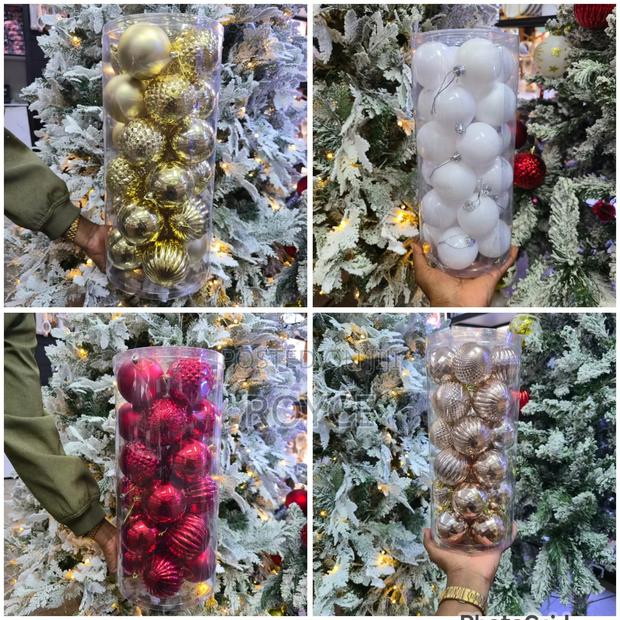 24pc Christmas Decor Ball Set - main view