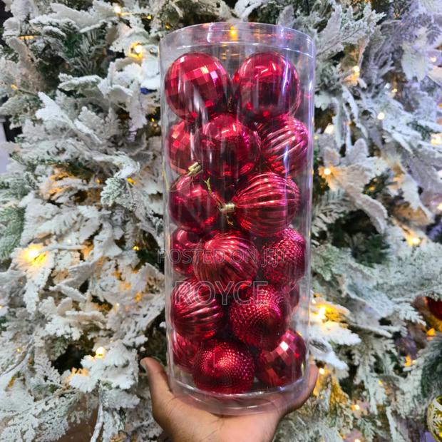 24pc Christmas Decor Ball Set - thumbnail 3