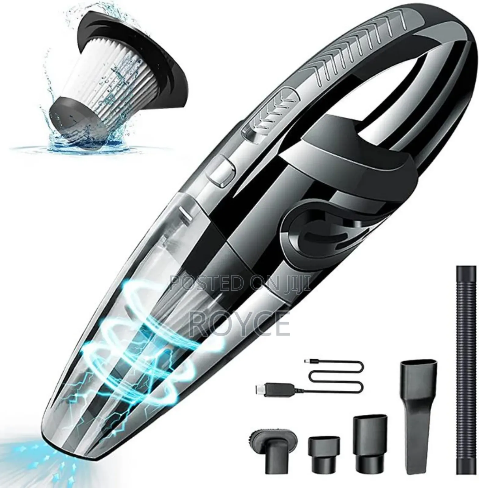 4 In 1 Portable Wet Dry Vacuum Cleaner