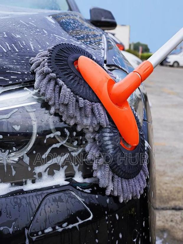 Double Headed Car Cleaning Brush Mop - thumbnail 3