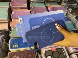 Asipok Magnetic iPhone 14 Pro Max Case Silicone Gel Rubber