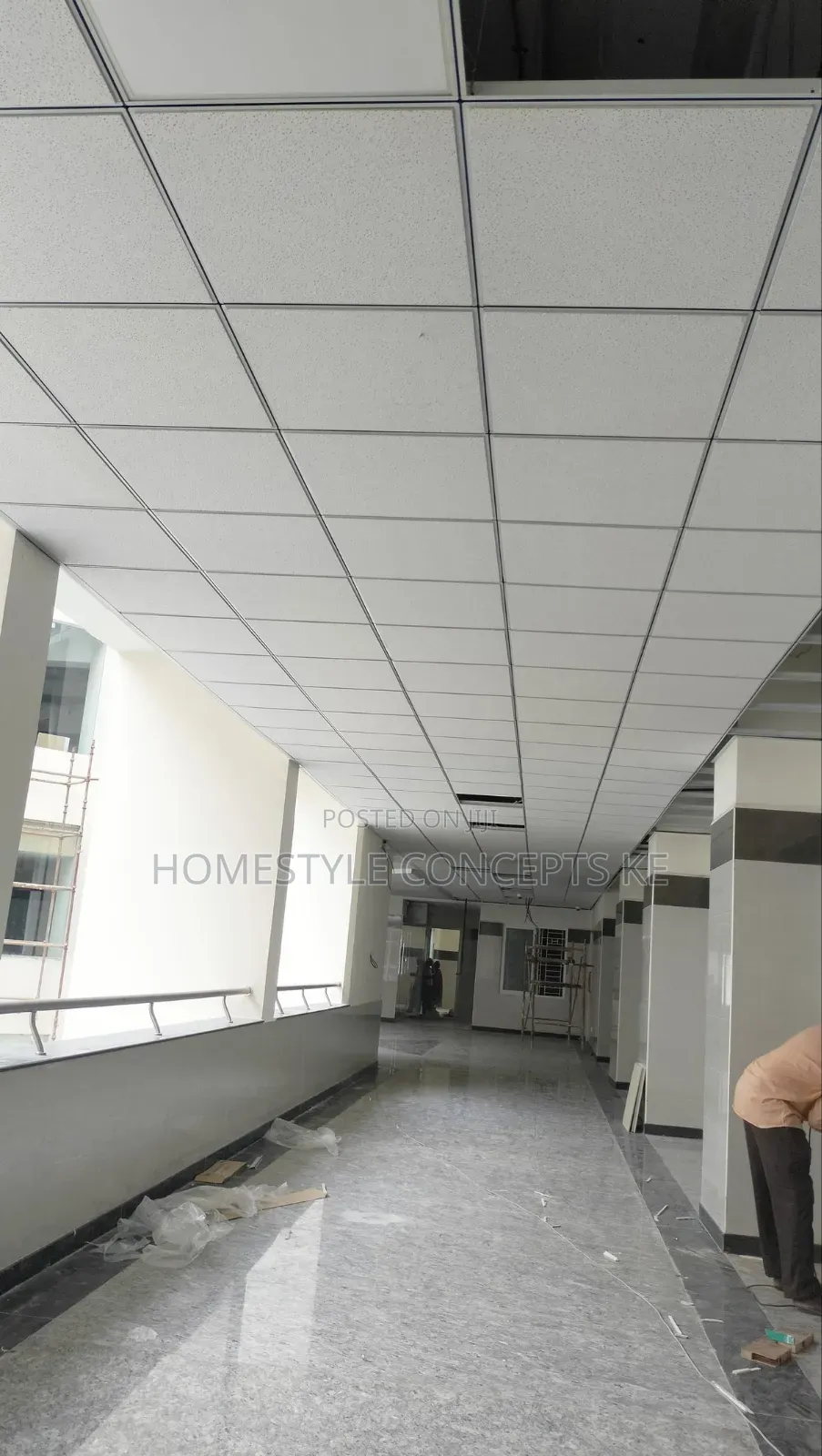 Office Hospital Interior Design Suspended Acoustic Ceilings Panels