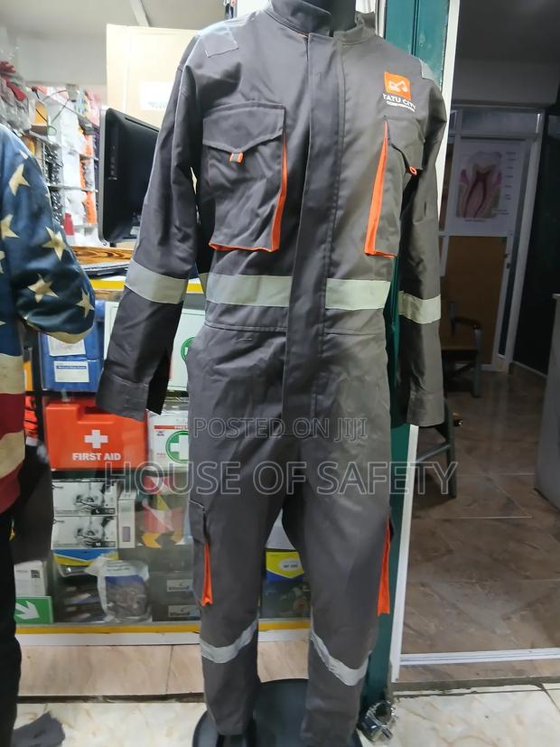 Elastic Back Cargo Multiple Pockets Overall