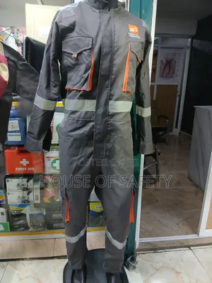 Elastic Back Cargo Multiple Pockets Overall