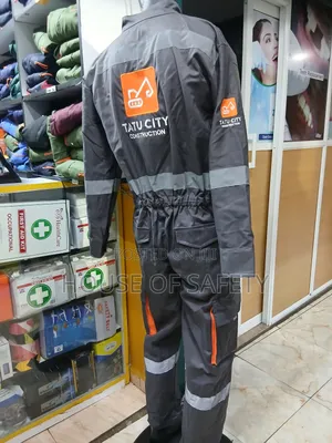 Elastic Back Cargo Multiple Pockets Overall