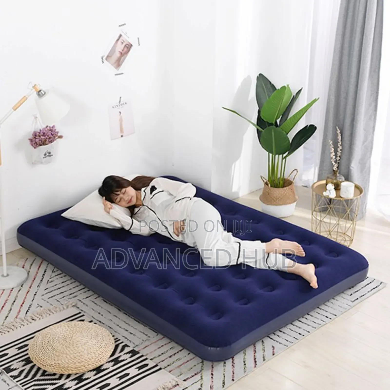 Intex Inflatable Mattress With Free Electric Pump