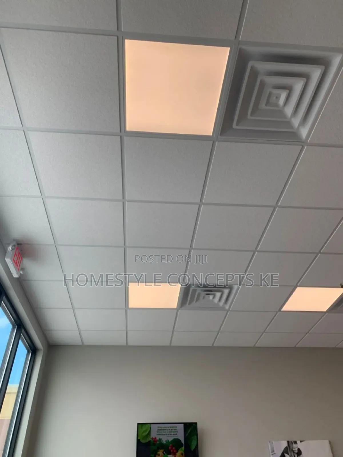 Interior Design Hospital Office Acoustic Tiles Suspended Ceiling
