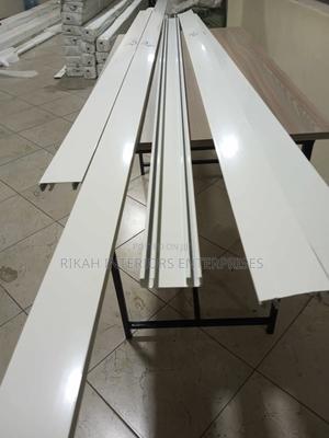White Aluminium Double Curtain Rails - thumbnail 2