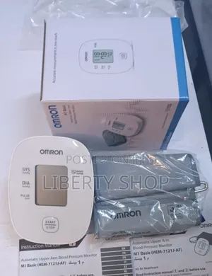 Upper Arm Omron Blood Pressure Monitor Machine