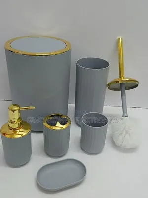 6 In 1 Bathroom Organizer Set