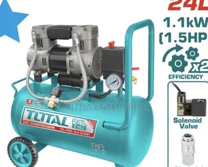 Total Silent Air Compressor 24ltrs