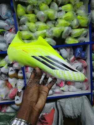 Adidas F50 - Light Green Speed Machine Edition  Football Boots