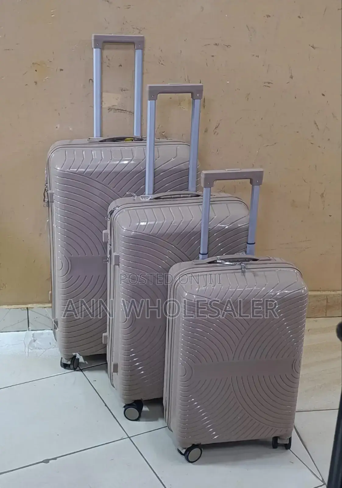 3 In 1 Unbreakable Pp Suitcase