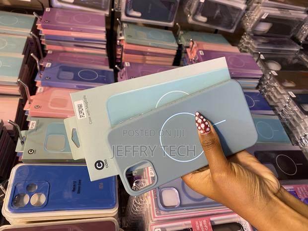 Xdifii iPhone 12 Pro Max Liquid Tpu Silicone Magsafe Phone Case - thumbnail 2