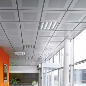 Modern Office Hospital Interior Fit Acoustic Ceiling Partition Glass