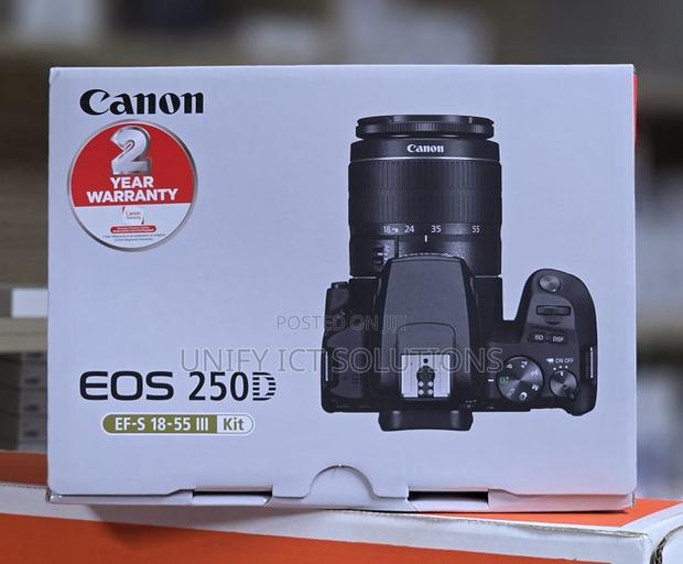 Canon Ef-S 18-55 Iii Eos 250d Camera - main view