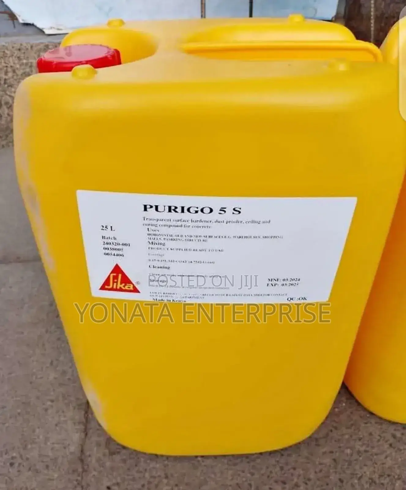 Surface Hardener and Dust Proofer (Sika Purigo 5s)