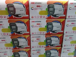 4 Channel Hikvision CCTV Kit Night Vision Cameras With Audio