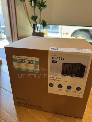 Synology Diskstation Ds425+ ( Can Use 3.5" , 2.5" And Nvme Disks)