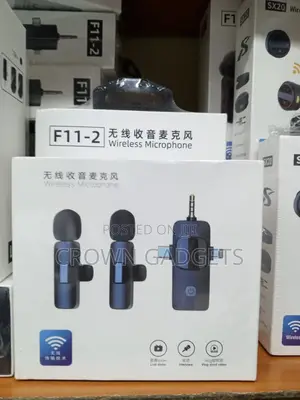 3-in-1 Wireless Lavalier Mic Set for Phone, Camera Laptop