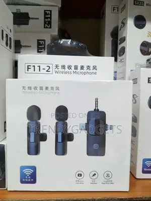 3-in-1 Wireless Lavalier Mic Set for Phone, Camera Laptop