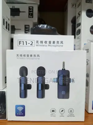 3-in-1 Wireless Lavalier Mic Set for Phone, Camera Laptop