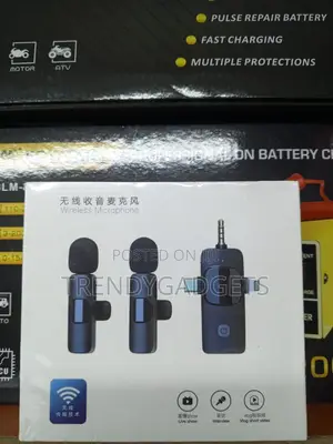Plug Play 3-in-1 Wireless Lavalier Microphone – Clear Audio