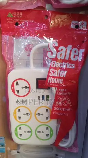Astra Safer Home Extension Socket.High Quality Sockets. Usb C