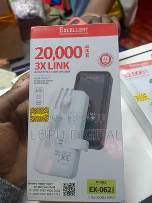 Excellent 20,000mah Powerbank