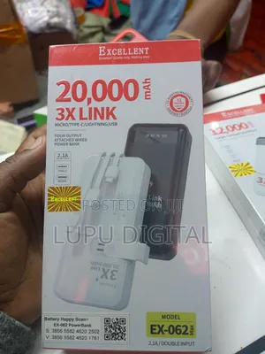 Excellent 20,000mah Powerbank