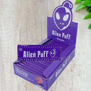 Alienpuff 1 1/4 Size Rolling Papers Purple - thumbnail 2
