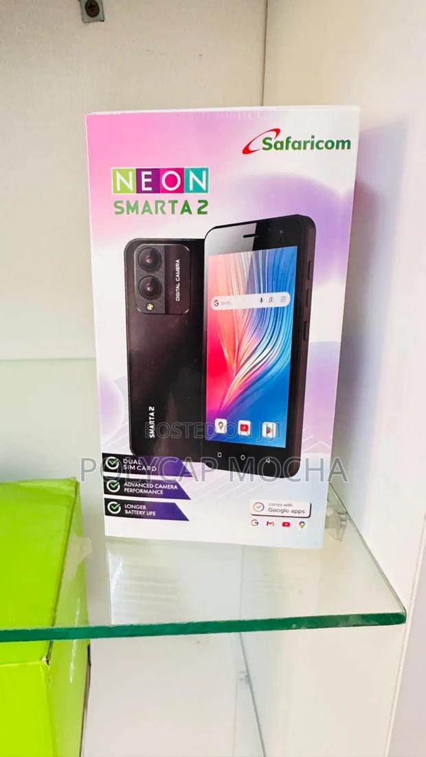 New Safaricom Neon Ray 8 GB Black