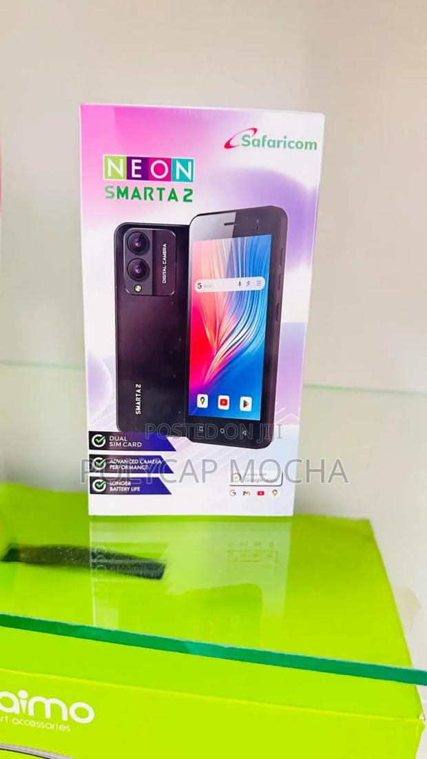 New Safaricom Neon Ray 8 GB Black - thumbnail 2