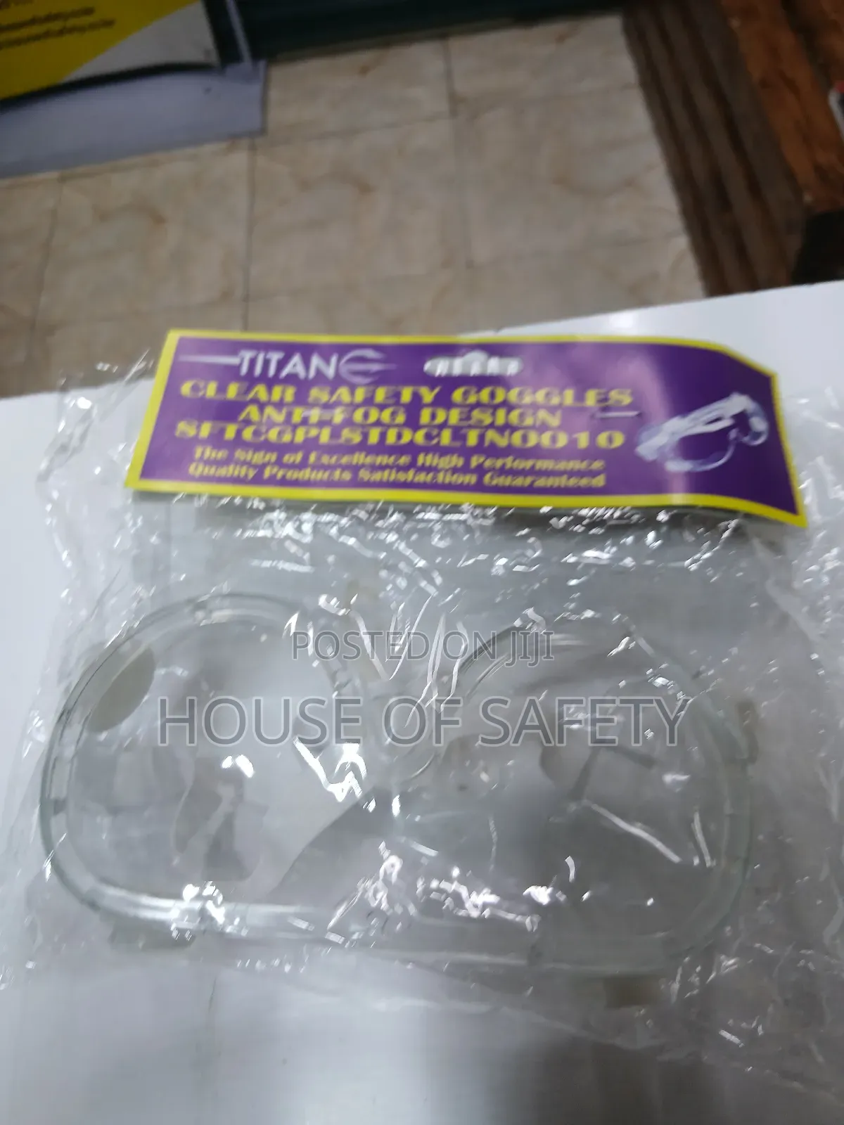 Titan Clear Goggles